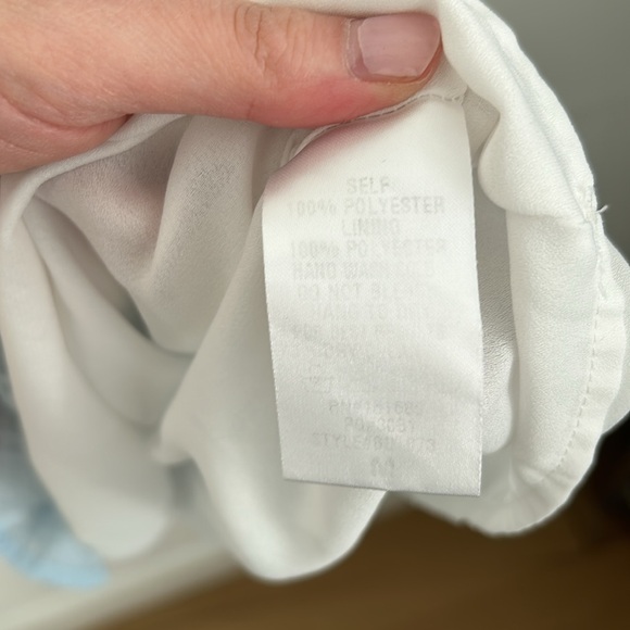 Storia Color Block Ruffled Dress Size M - Picture 9 of 12